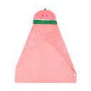 Fruit Series Blanket With Hat Watermelon