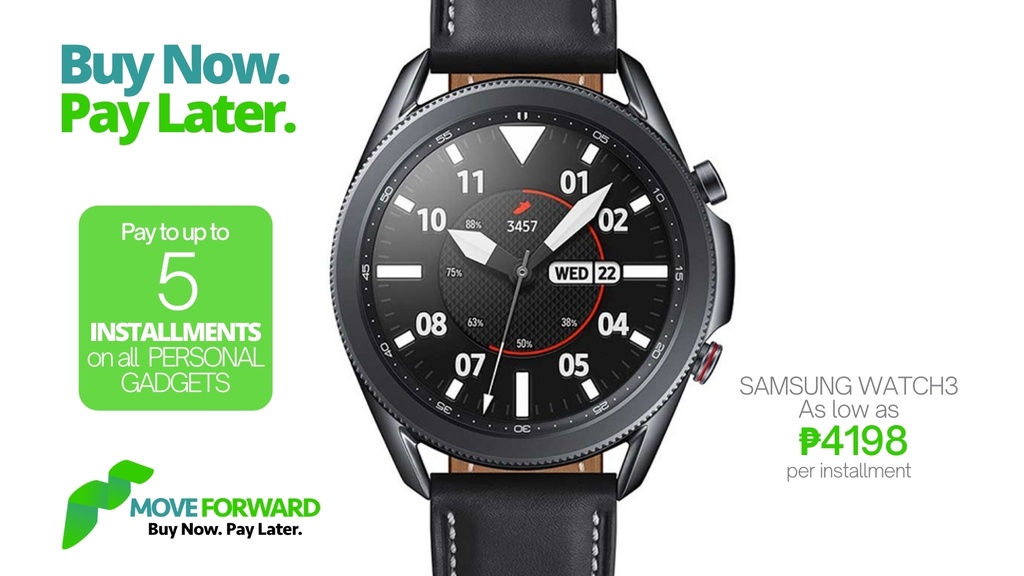 Buy Now Pay Later Samsung Galaxy Watch 3