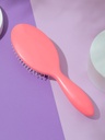 Bicolor Cushion Hair Brush Pink