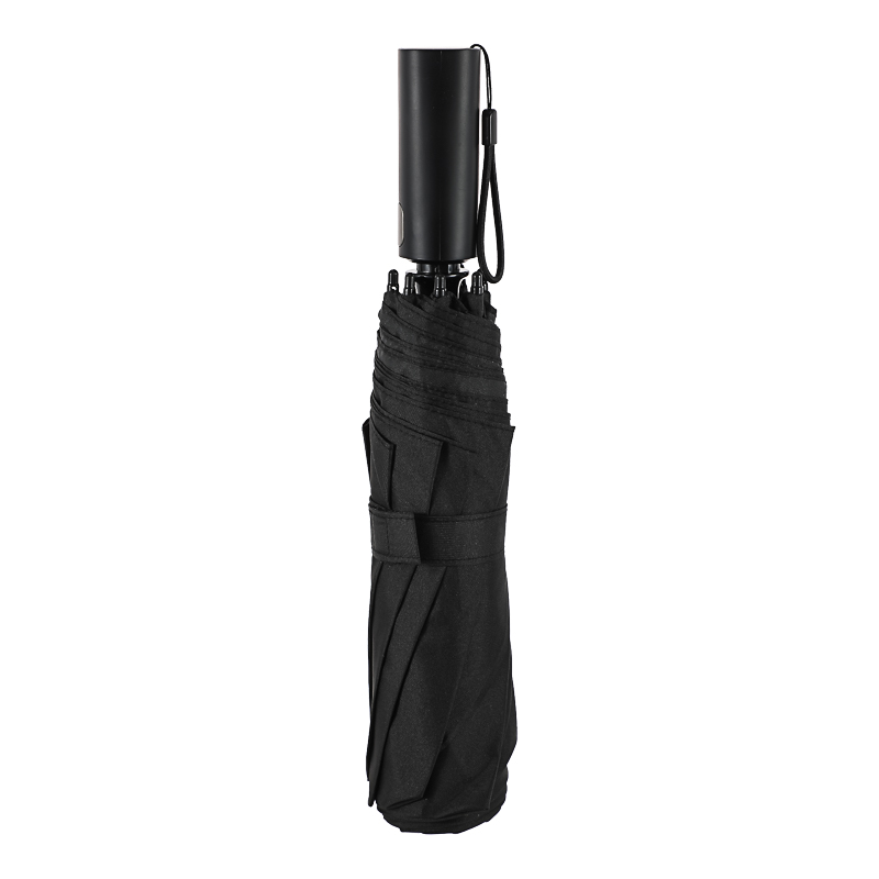 Classic Three fold Automatic Umbrella Black