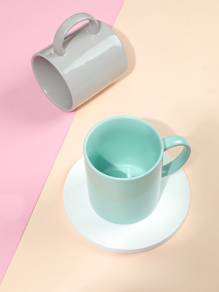 Colored Glaze Ceramic Mug 350ml
