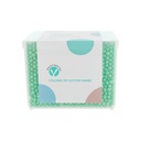 Colored Tip Cotton Swabs 420 Pcs