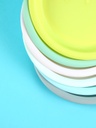 Colorful Eco friendly Plate 6 Pack