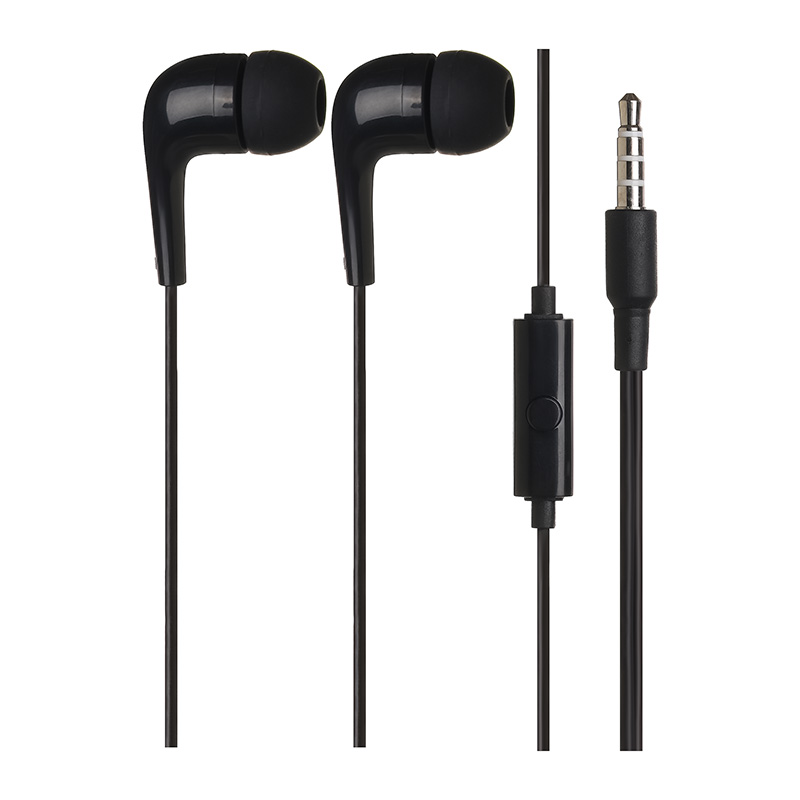 Colorful In Ear Headphones Model HF233 Black