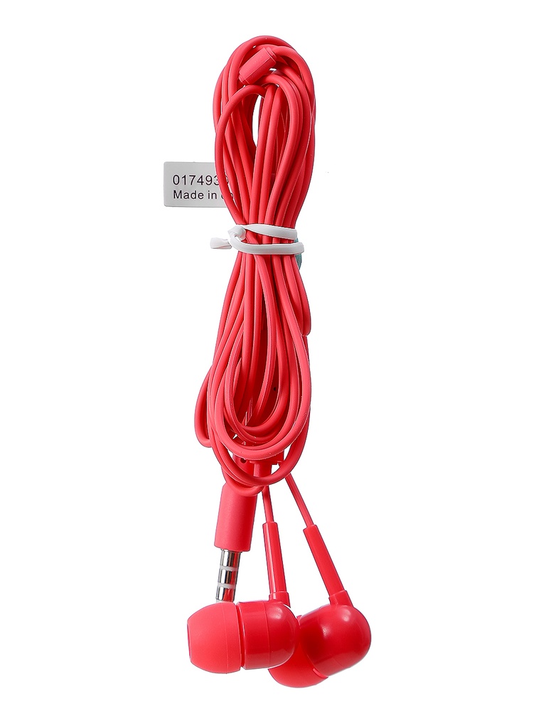 Colorful Music Earphone Model No HF236 Red