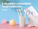Colorful Toothbrush 5 Pack