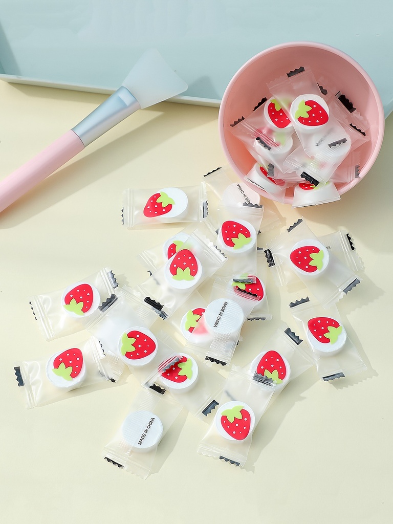 Compressed Facial Mask Strawberry