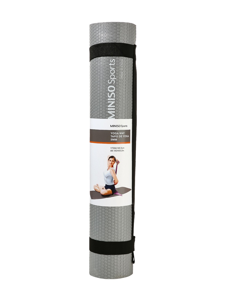 5mm Anti slip Yoga Mat Grey