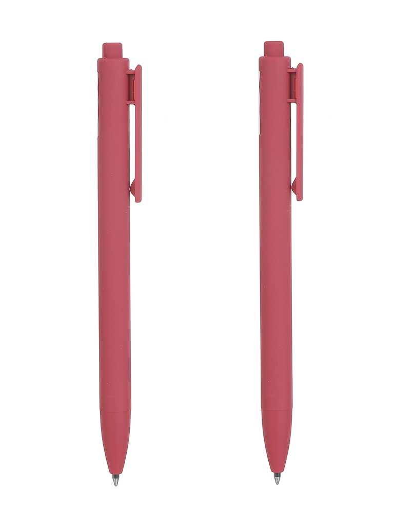 Retractable Gel Pen 0 7mm Brick Red Barrel Dark Re