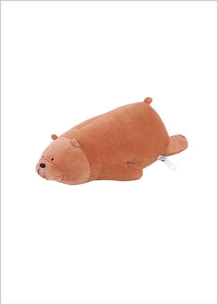 WBB-Cute Lying Plush Toy (Grizzly)