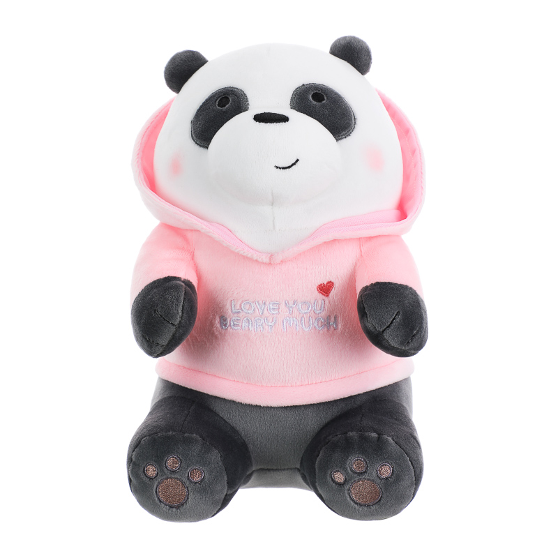 WBB Plush Toy With Hoodie(Panda)