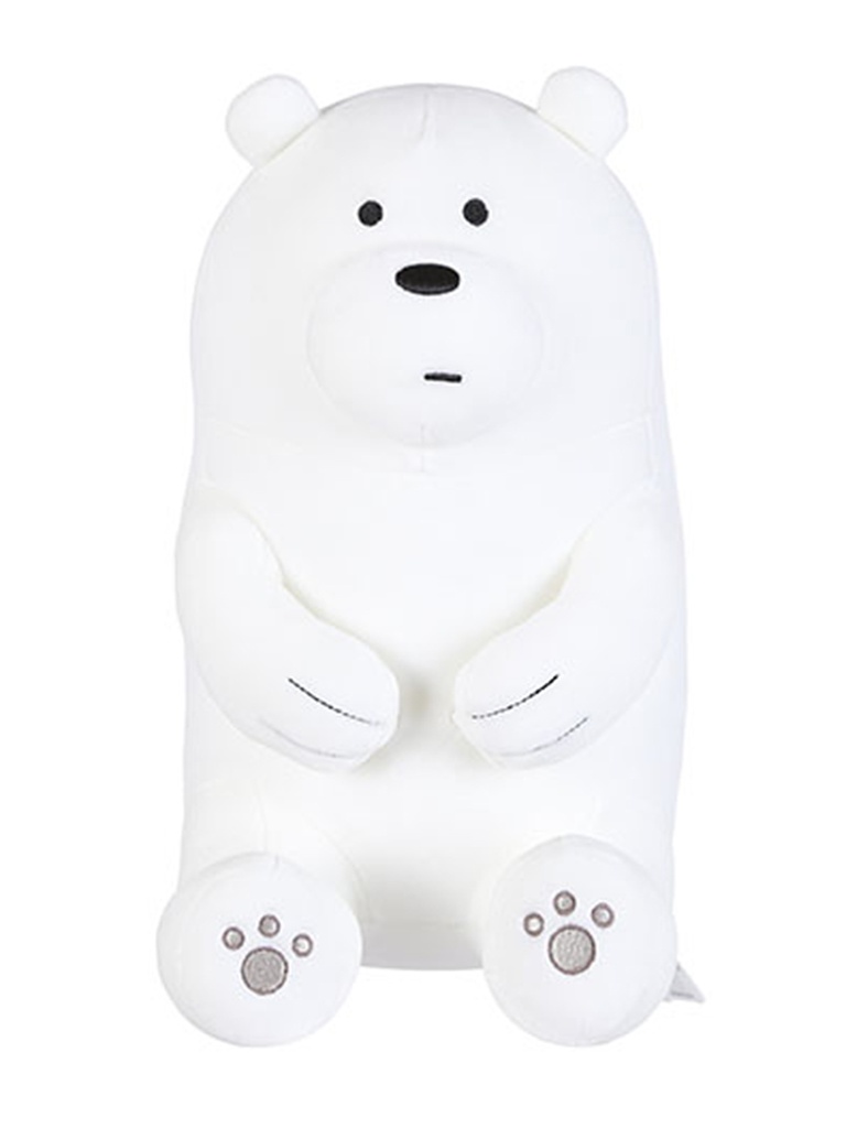 WBB Lovely Sitting Plush Toy Ice Bear