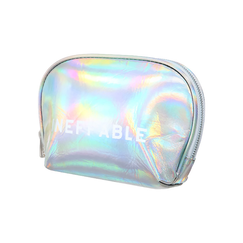 Laser Cosmetic Bag Silver