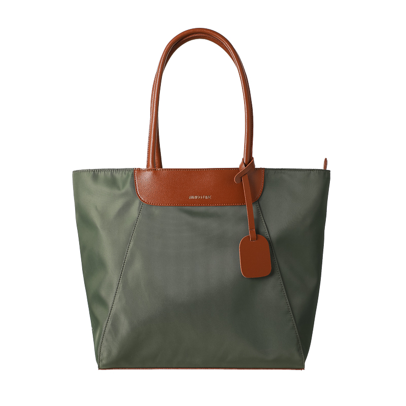 Minimalist Large Shoulder Bag(Dark green)