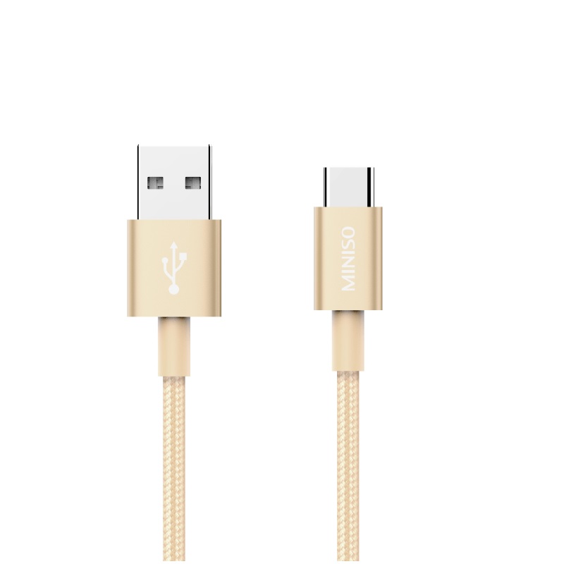 Type-C Data Cable 1M GOLD 3A