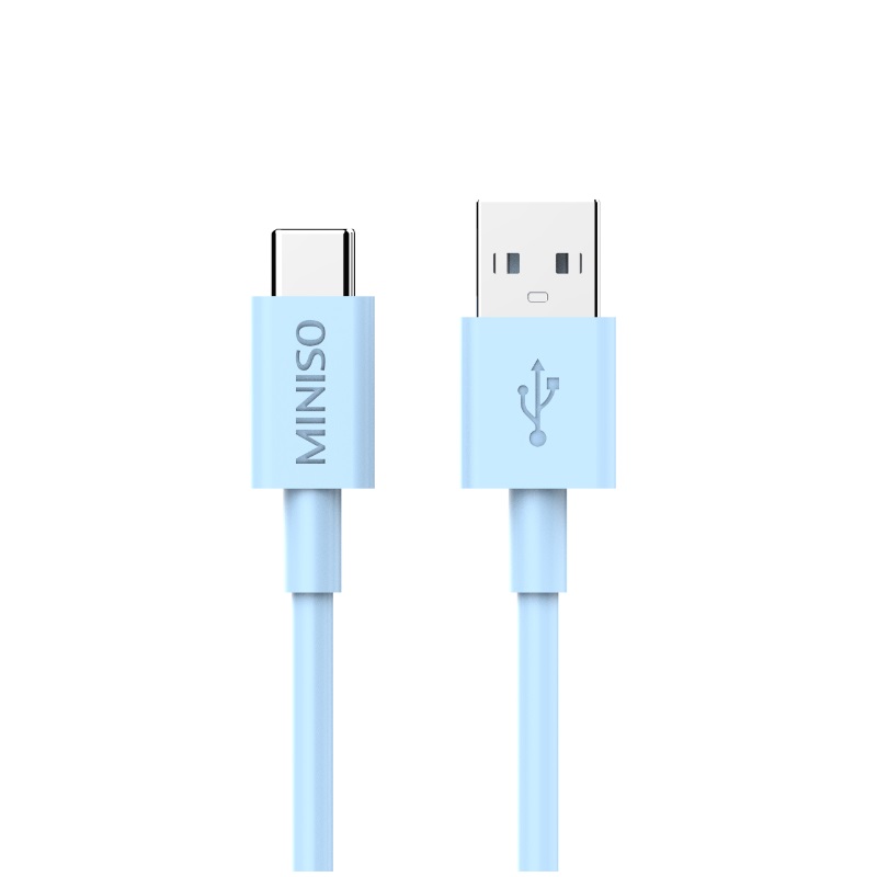 Type-C Data Cable 1M BLUE 3A TPE