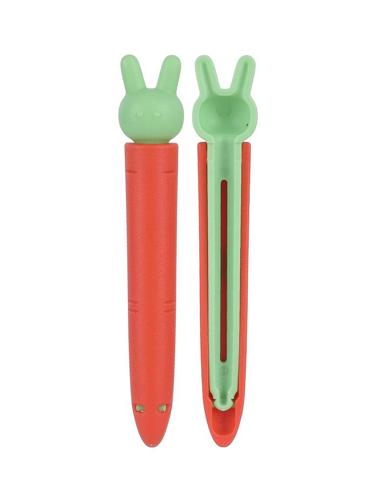 Vegetable Sealing Clip 5pcs Carrot