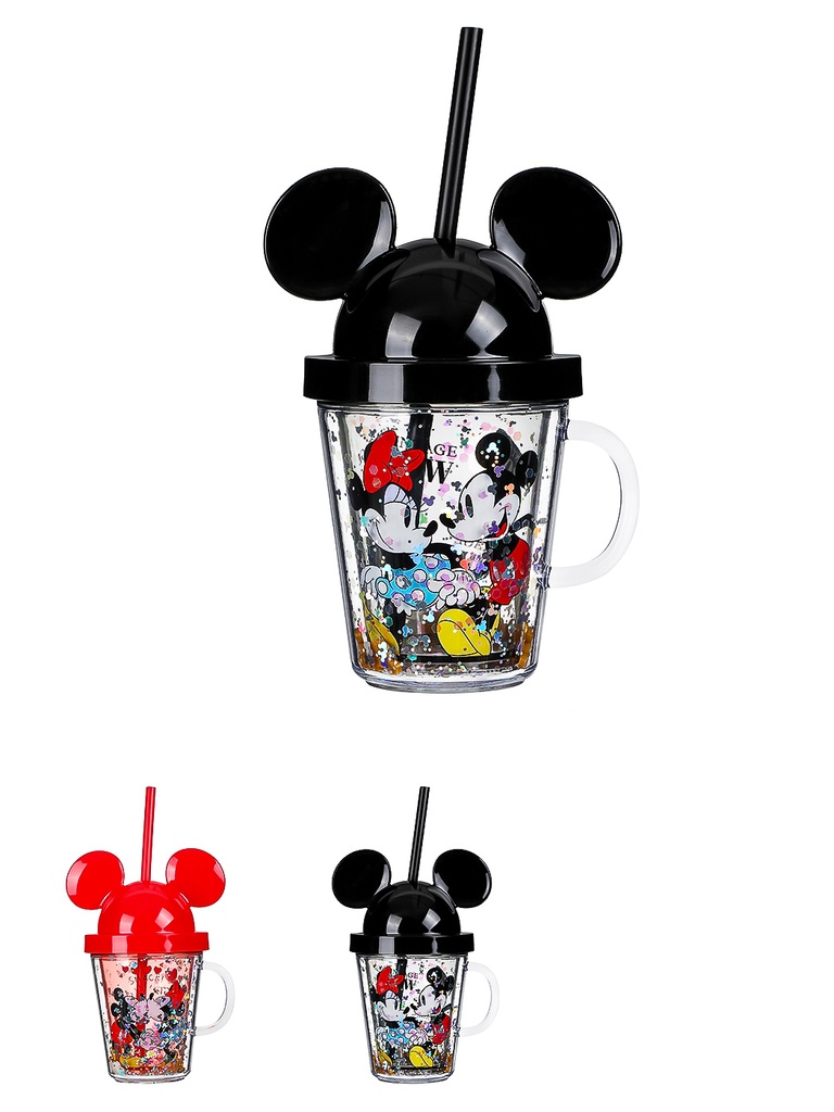 MMC MICKEY Straw Mug with Lid 280ml