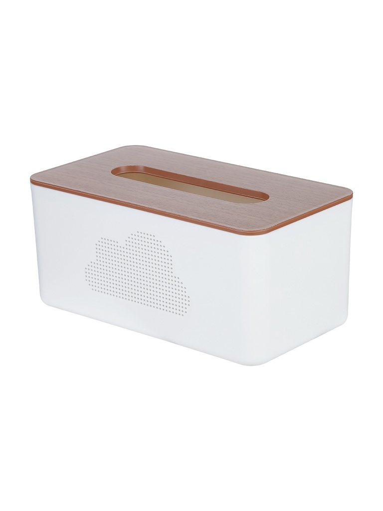 Imitation Wood Pattern Tissue Box L