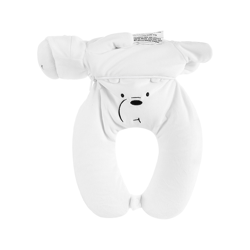 WBB Adjustable U-shaped Pillow (Ice Bear)