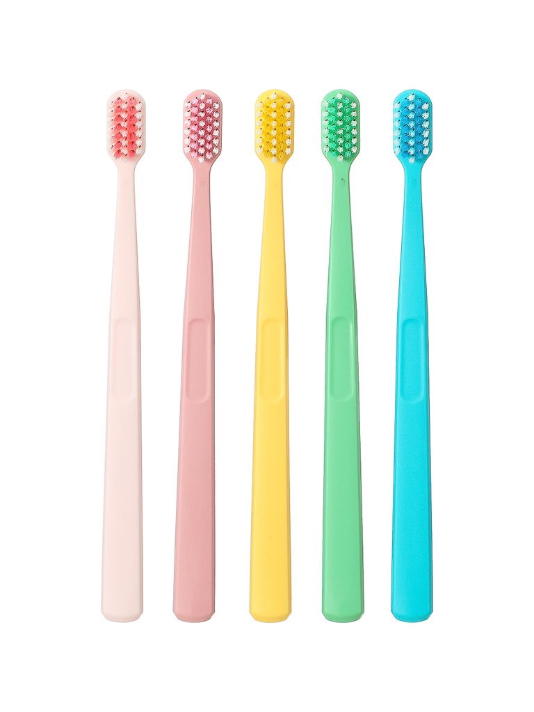 Wide Head Tooth Brushes 5 pcs