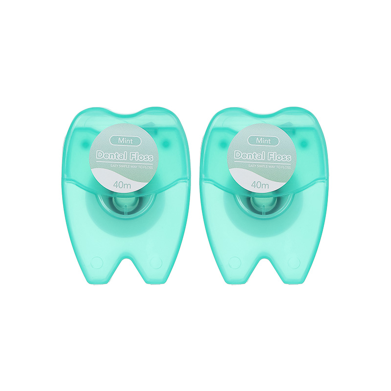 40m Mint Flavor Smooth Dental Floss 2 Pack