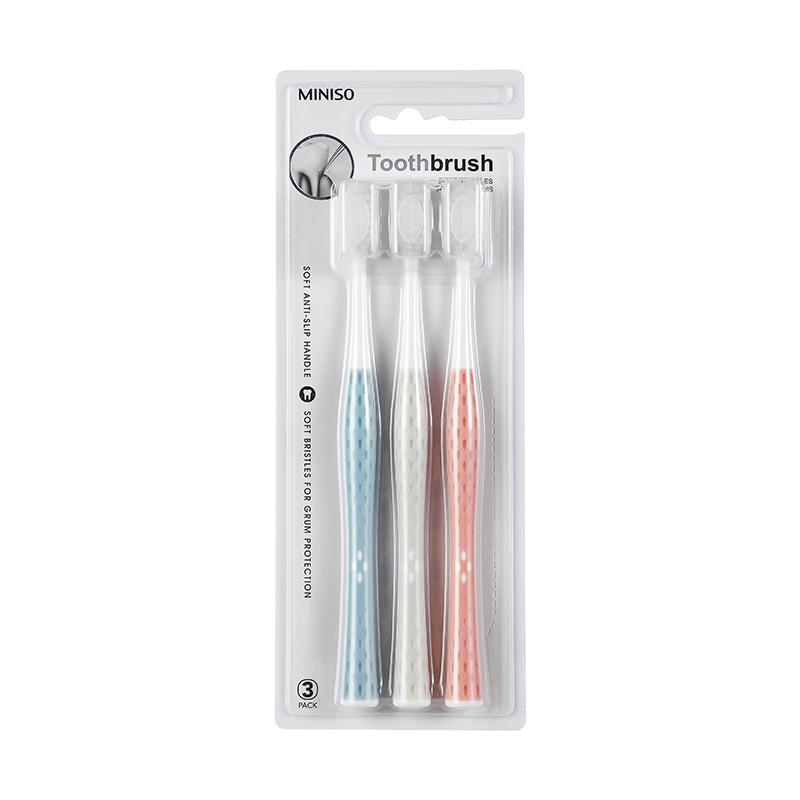 Soft Bristle Gums Protection toothbrush 3 Pack