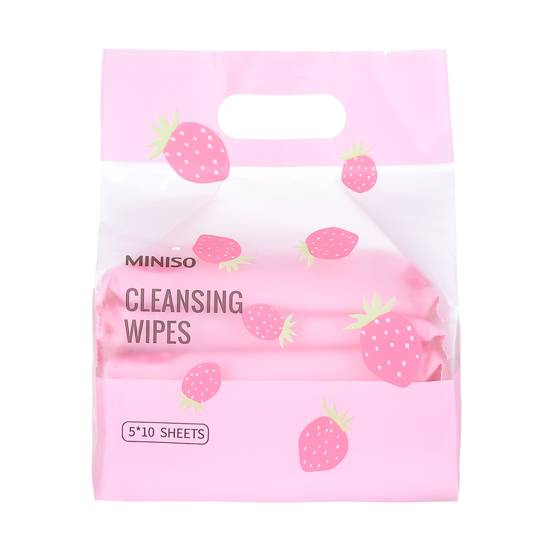 Energy of Fruits Cleansing Wipes 5 10 Sheets Straw