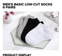 Men s Low cut Socks