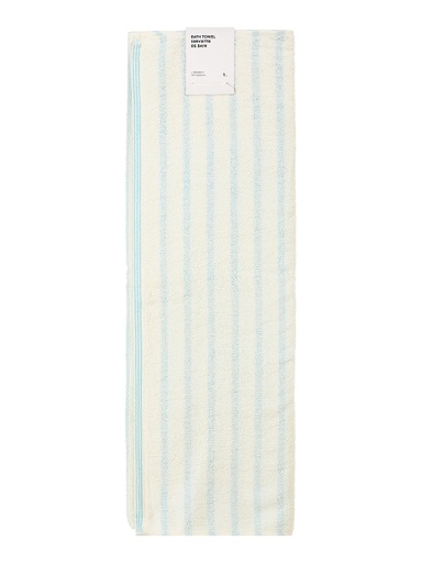 [Bath towel Blue (Miniso)] Bath towel Blue