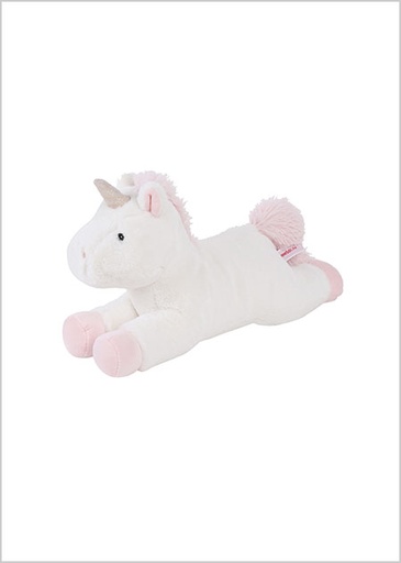 [Lying Unicorn Plush Toy Beige (Miniso)] Lying Unicorn Plush Toy Beige