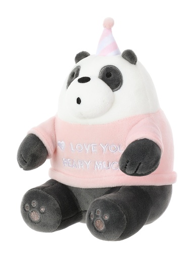 [WBB Plush Toy w/ Bday Hat(Panda) (Moveforward)] WBB Plush Toy w/ Bday Hat(Panda)