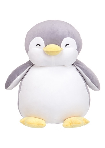 [Large Penguin Plush Toy Grey (Miniso)] Large Penguin Plush Toy Grey