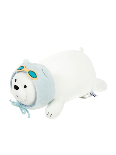 [WBB-Lying Plush Toy (Ice Bear) new (Moveforward)] WBB-Lying Plush Toy (Ice Bear) new
