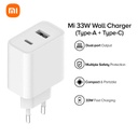 Xiaomi Mi 33W Wall Charger (Type-A+Type-C) US