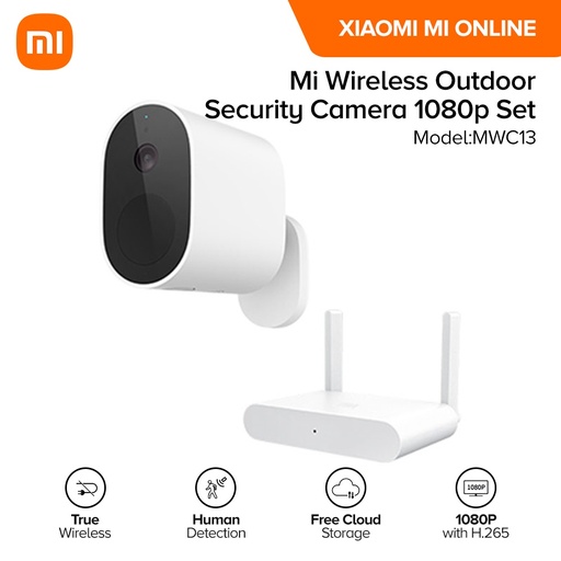 Xiaomi Mi Wireless Outdoor Security Camera 1080p set