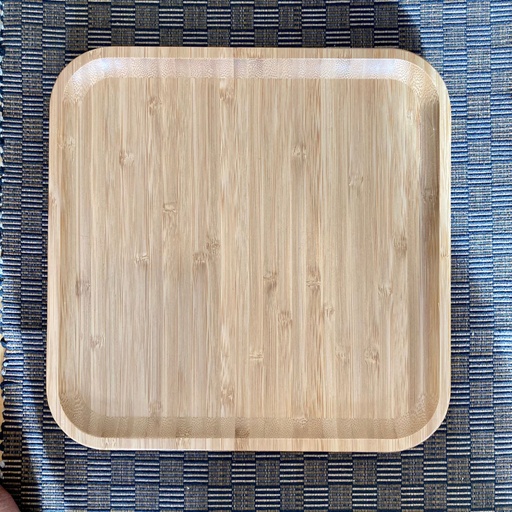 Bamboo Square Plate