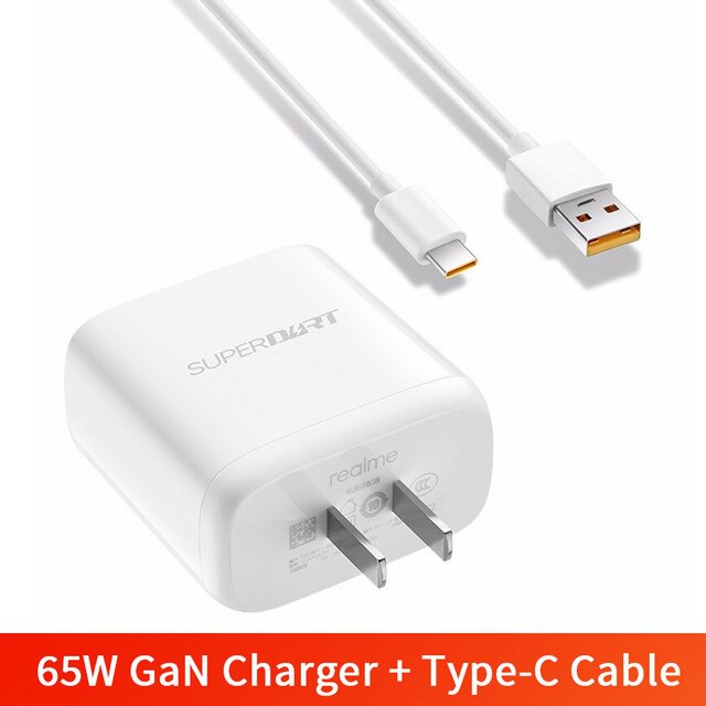 Adapter Realme Charger Watt Price Realme 65W SuperDart GaN Charger