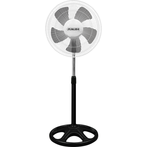 [16” Plastic Stand Fan, Round Base, Five Blades (Moveforward)] 16” Plastic Stand Fan, Round Base, Five Blades
