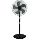 16” Plastic Stand Fan, Round Base