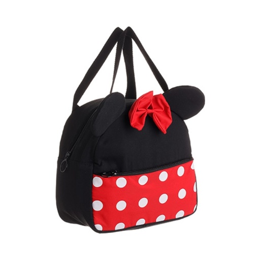 [MMC Minnie Ear-shaped Bento Bag (Miniso)] MMC Minnie Ear-shaped Bento Bag