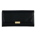 Long Two fold Wallet Black
