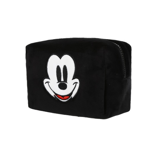 [MMC MICKEY Fluffy Cosmetic Bag (Black) (Miniso)] MMC MICKEY Fluffy Cosmetic Bag (Black)