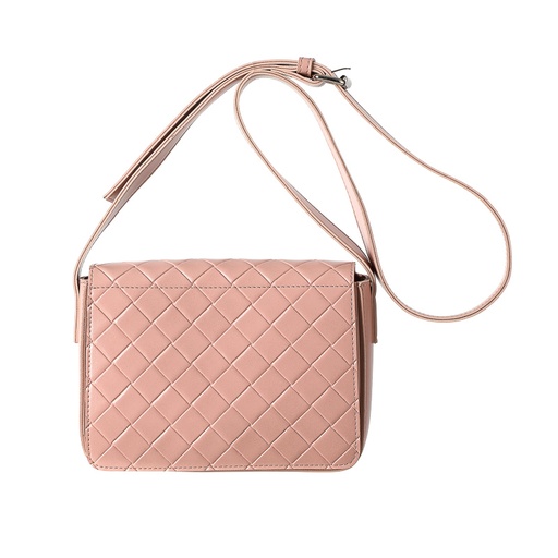 [Rhomboid Crossbody Bag Pink (Moveforward)] Rhomboid Crossbody Bag Pink