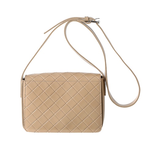 [Rhomboid Crossbody Bag Apricot (Moveforward)] Rhomboid Crossbody Bag Apricot