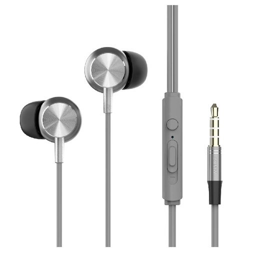 [CD PATTERN HI FI IN EAR PHONE GREY (Miniso)] CD PATTERN HI FI IN EAR PHONE GREY