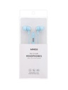Pea In ear Headphones Model SE383 Blue White