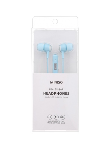 [Pea In ear Headphones Model SE383 Blue White (Moveforward)] Pea In ear Headphones Model SE383 Blue White