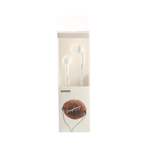 [IN EAR PHONE WHITE (Miniso)] IN EAR PHONE WHITE