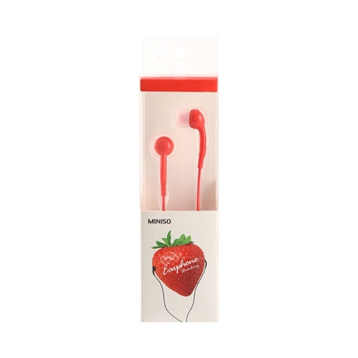 [IN EAR PHONE RED (Miniso)] IN EAR PHONE RED